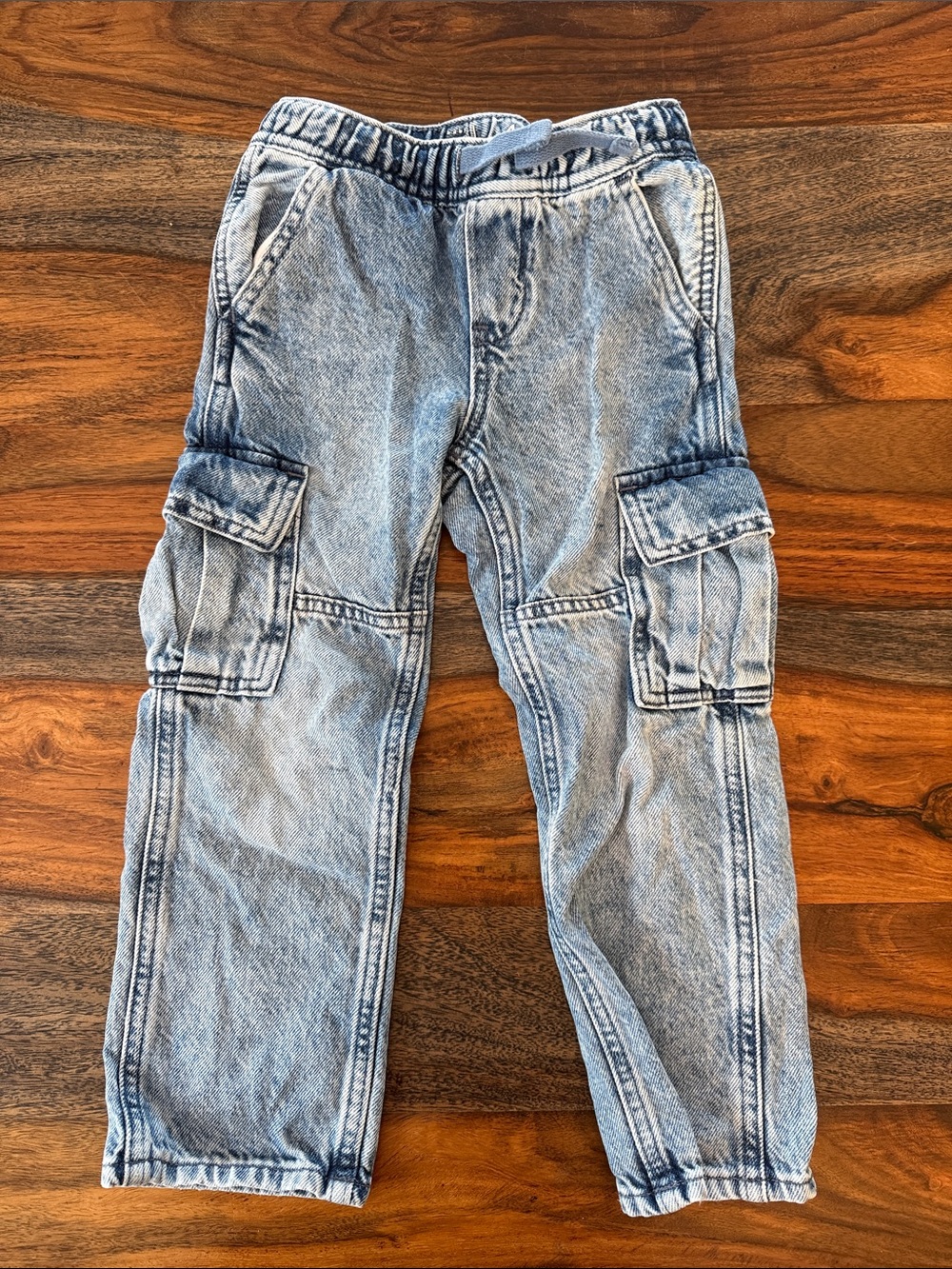 GAP Boys Light Blue Cargo Jeans